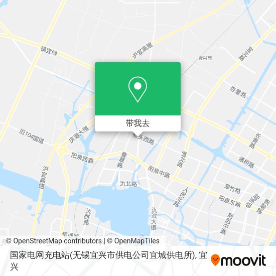 国家电网充电站(无锡宜兴市供电公司宜城供电所)地图