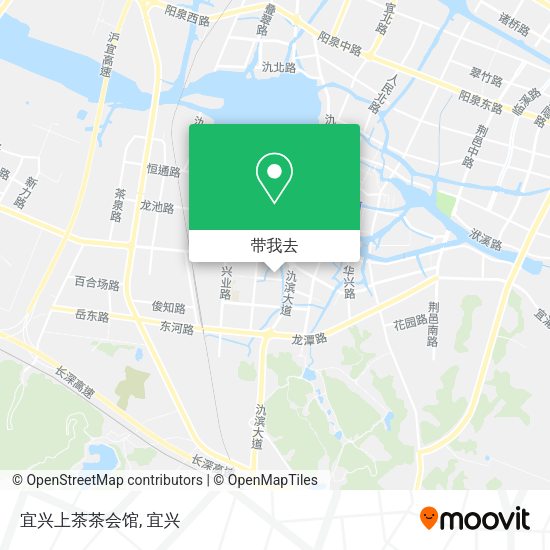 宜兴上茶茶会馆地图
