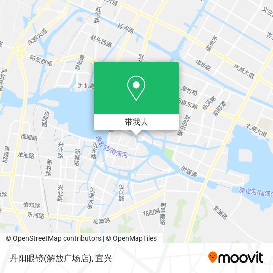 丹阳眼镜(解放广场店)地图