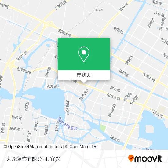 大匠装饰有限公司地图