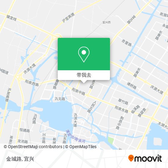 金城路地图