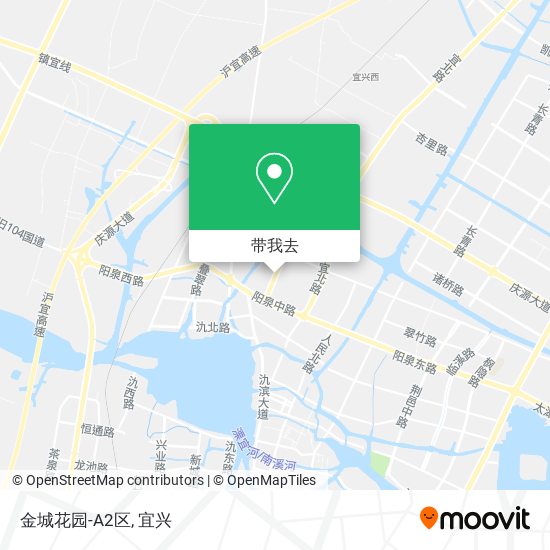 金城花园-A2区地图