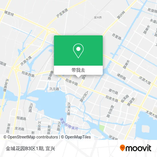 金城花园B3区1期地图