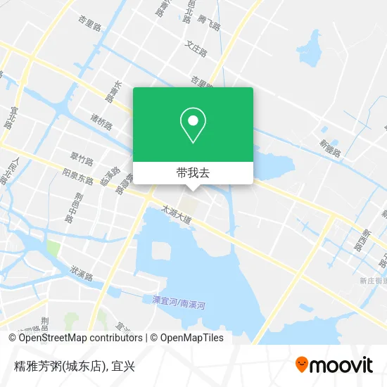 糯雅芳粥(城东店)地图