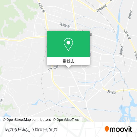 诺力液压车定点销售部地图