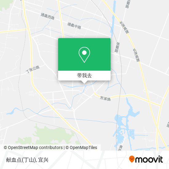献血点(丁山)地图