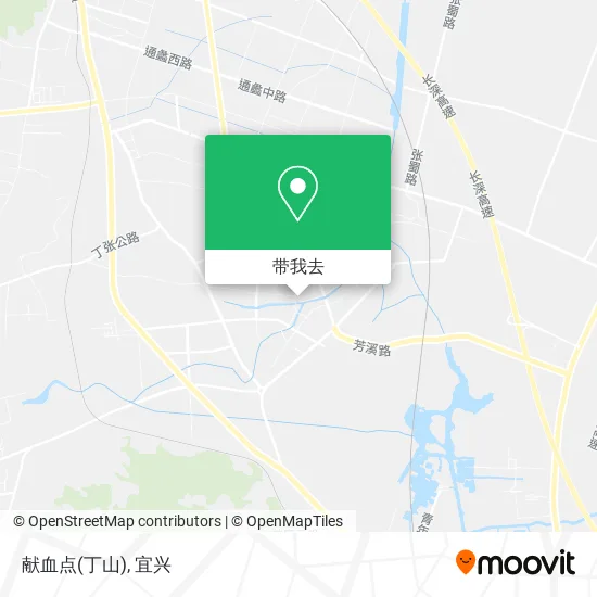 献血点(丁山)地图