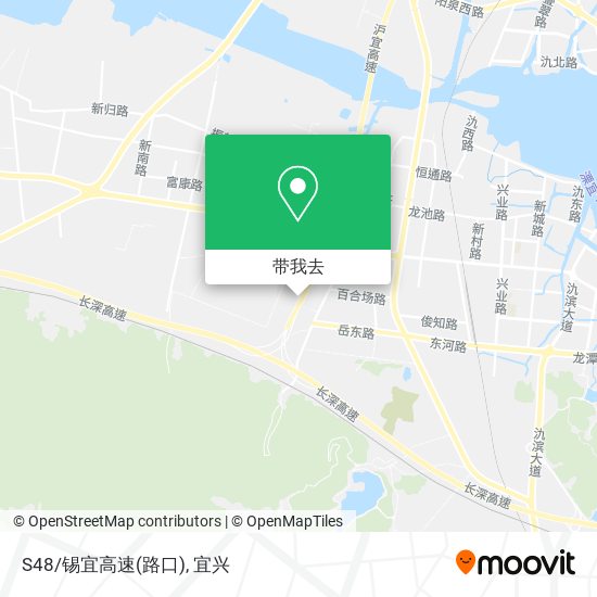 S48/锡宜高速(路口)地图