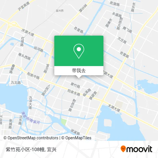 紫竹苑小区-108幢地图