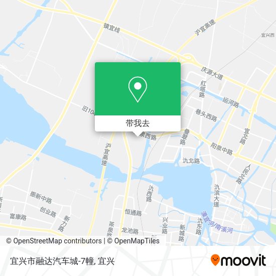 宜兴市融达汽车城-7幢地图