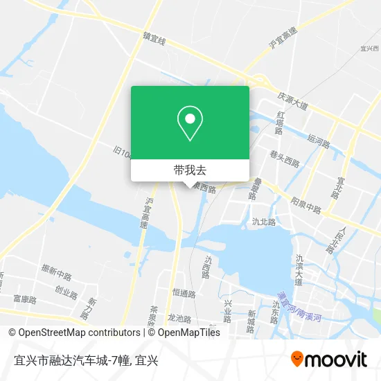 宜兴市融达汽车城-7幢地图