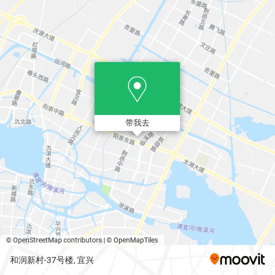 和润新村-37号楼地图
