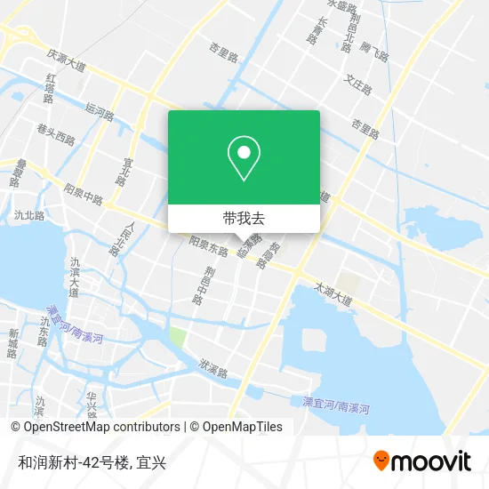 和润新村-42号楼地图