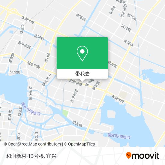 和润新村-13号楼地图
