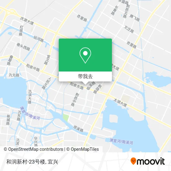 和润新村-23号楼地图