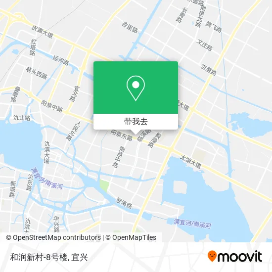 和润新村-8号楼地图