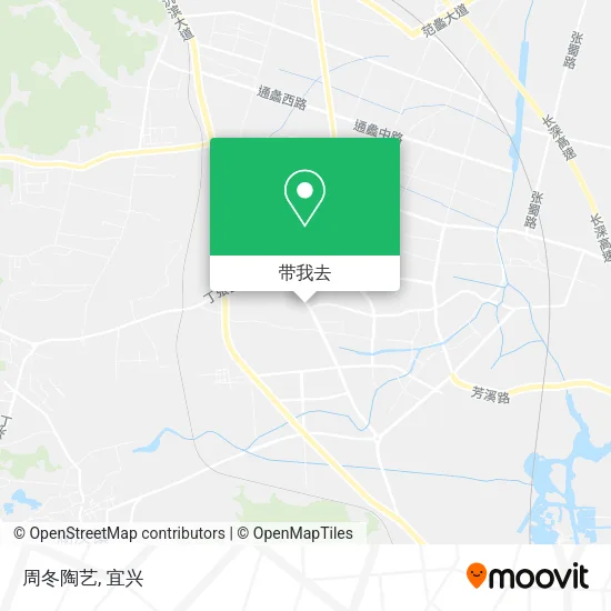 周冬陶艺地图
