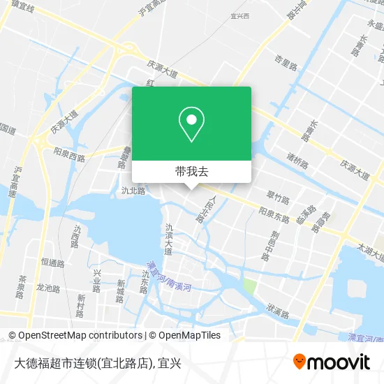 大德福超市连锁(宜北路店)地图
