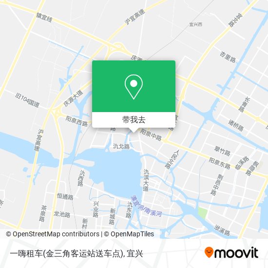 一嗨租车(金三角客运站送车点)地图