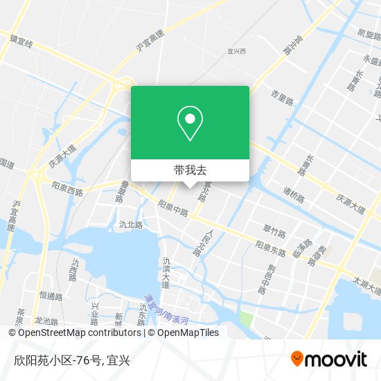 欣阳苑小区-76号地图