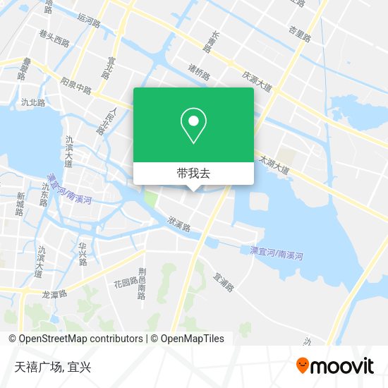 天禧广场地图