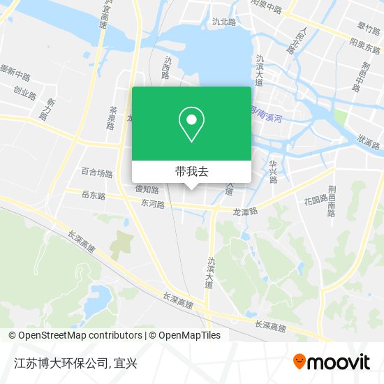 江苏博大环保公司地图