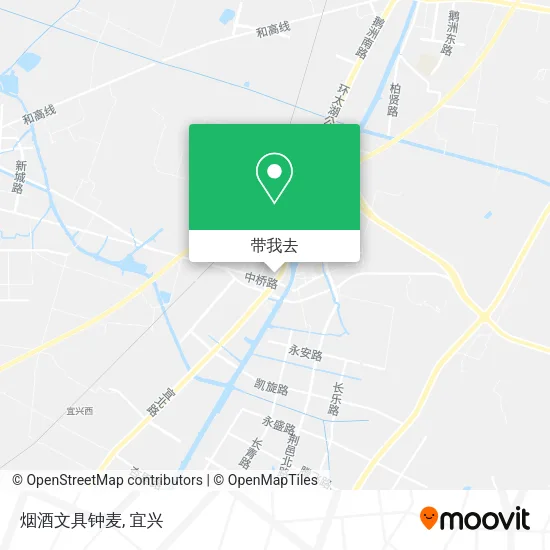 烟酒文具钟麦地图