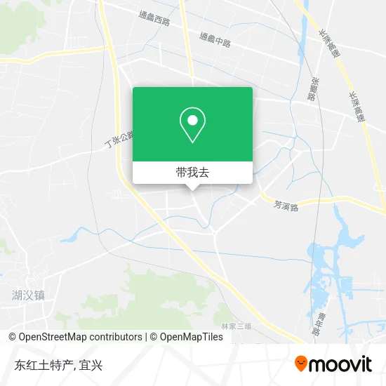 东红土特产地图