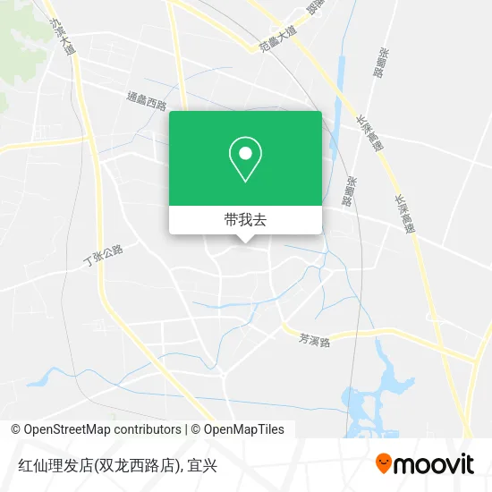红仙理发店(双龙西路店)地图