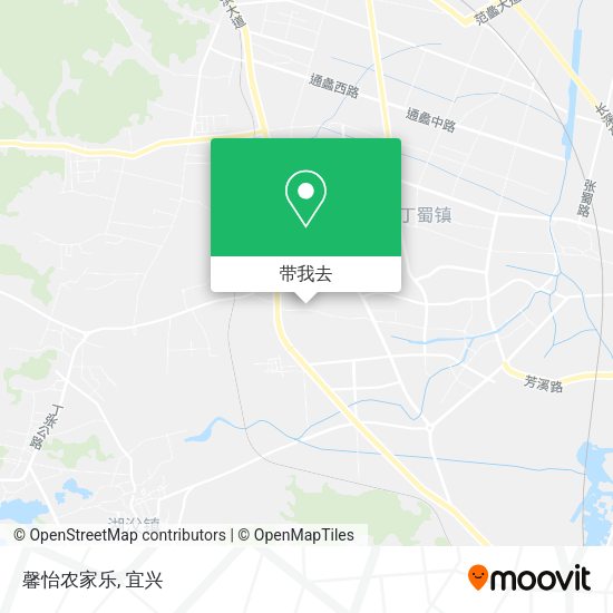 馨怡农家乐地图