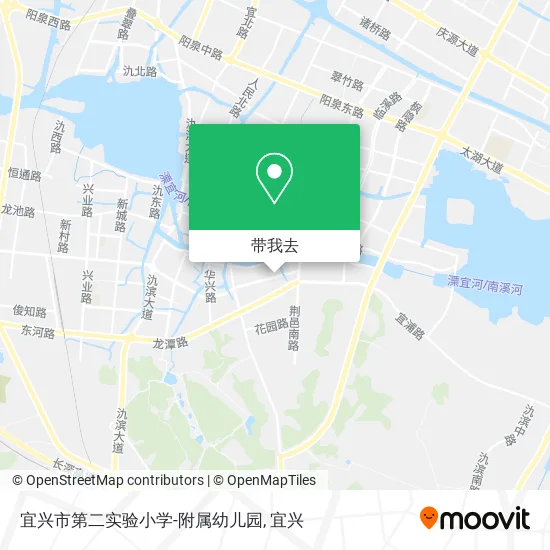 宜兴市第二实验小学-附属幼儿园地图