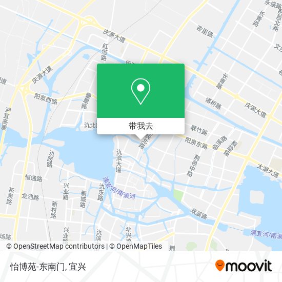 怡博苑-东南门地图