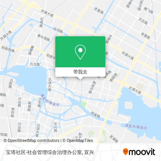 宝塔社区-社会管理综合治理办公室地图