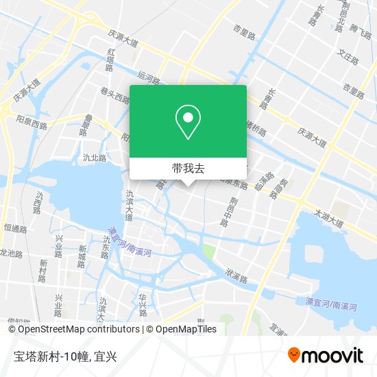 宝塔新村-10幢地图
