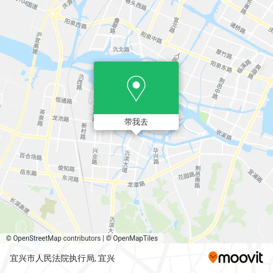 宜兴市人民法院执行局地图