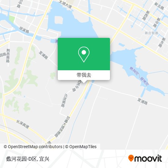 蠡河花园-D区地图