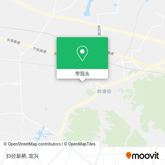 归径新桥地图