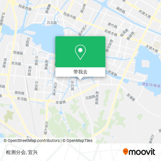检测分会地图
