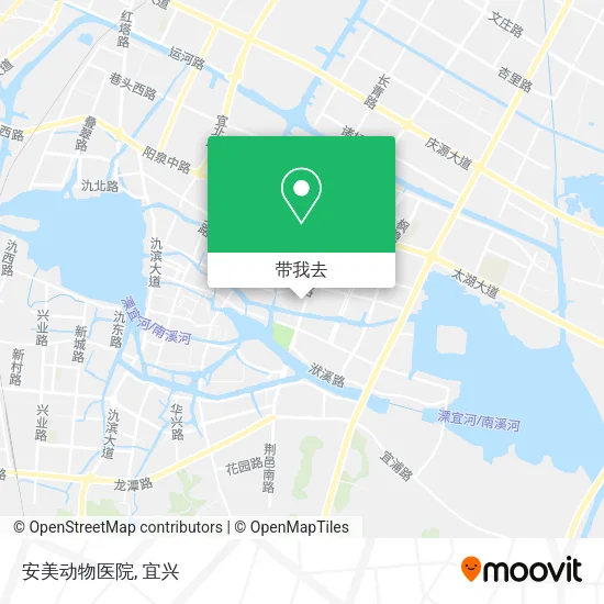 安美动物医院地图