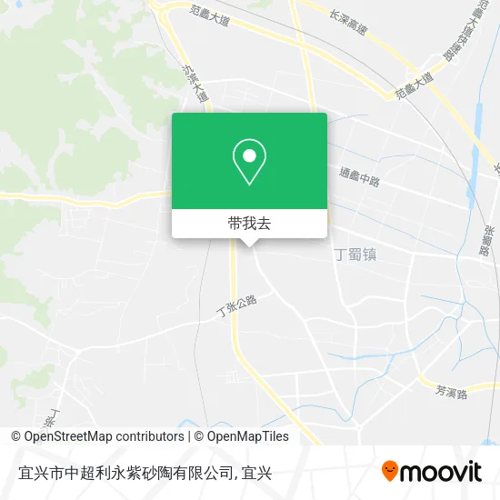 宜兴市中超利永紫砂陶有限公司地图