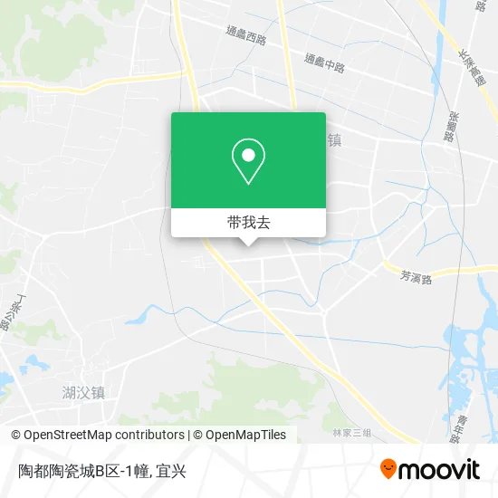 陶都陶瓷城B区-1幢地图
