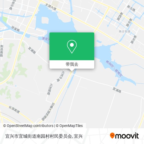 宜兴市宜城街道南园村村民委员会地图