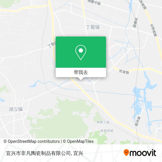 宜兴市非凡陶瓷制品有限公司地图
