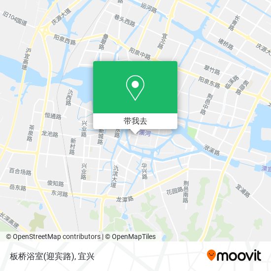 板桥浴室(迎宾路)地图