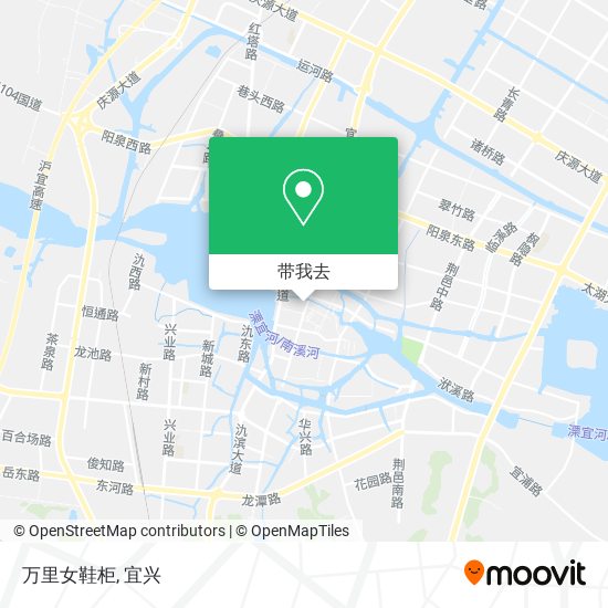 万里女鞋柜地图