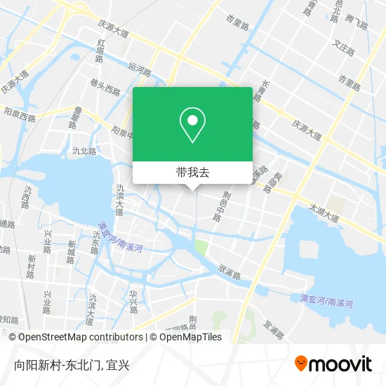 向阳新村-东北门地图