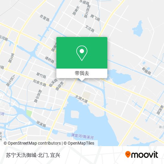 苏宁天氿御城-北门地图