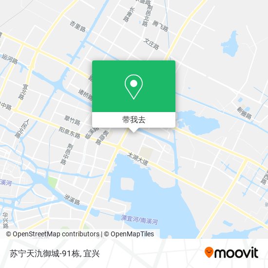 苏宁天氿御城-91栋地图