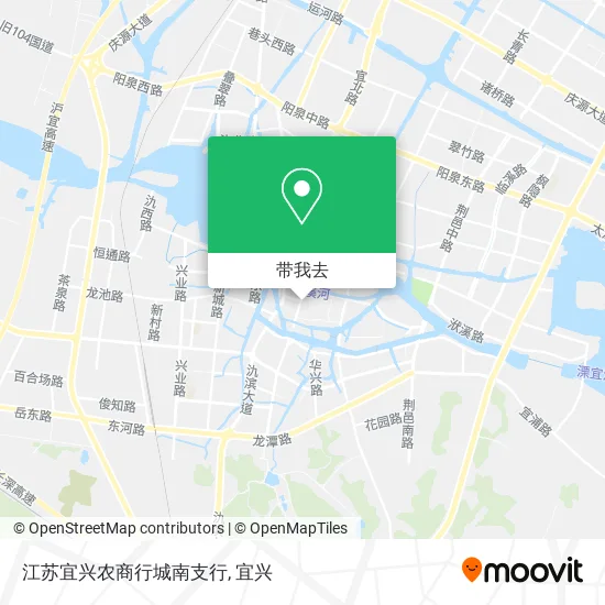 江苏宜兴农商行城南支行地图