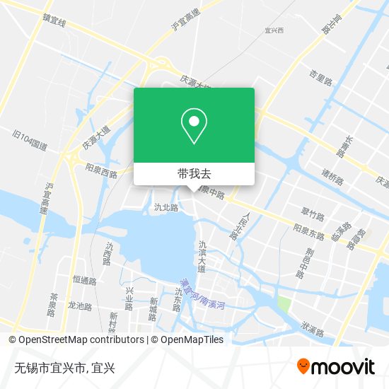 无锡市宜兴市地图